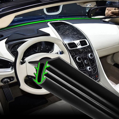 1.6M Car Sticker Dashboard Sealing Strip Sound Insulation Rubber Strip Accessory - Picture 12 of 12