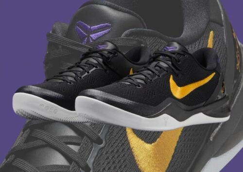 Nike Kobe 8 Protro Lakers Away Grade School Size 5.5Y Women's 7 FN0266-002