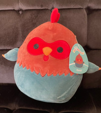 Squishmallows 2022 Reed Rooster Chicken Stuffed Plush Stuffed 8" NEW S 8 1707
