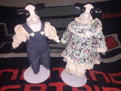 porcelain doll Cow People Weird Strange Unusual Giftcraft