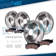 Front Rear Disc Rotors Ceramic Brake Pads for 2010 - 2020 Lexus GX460 4Runner