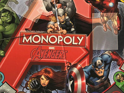 MONOPOLY MARVEL AVENGERS/モノポリー アベンジャーズ Monopoly: Marvel Avengers Edition Board Game | GameStop