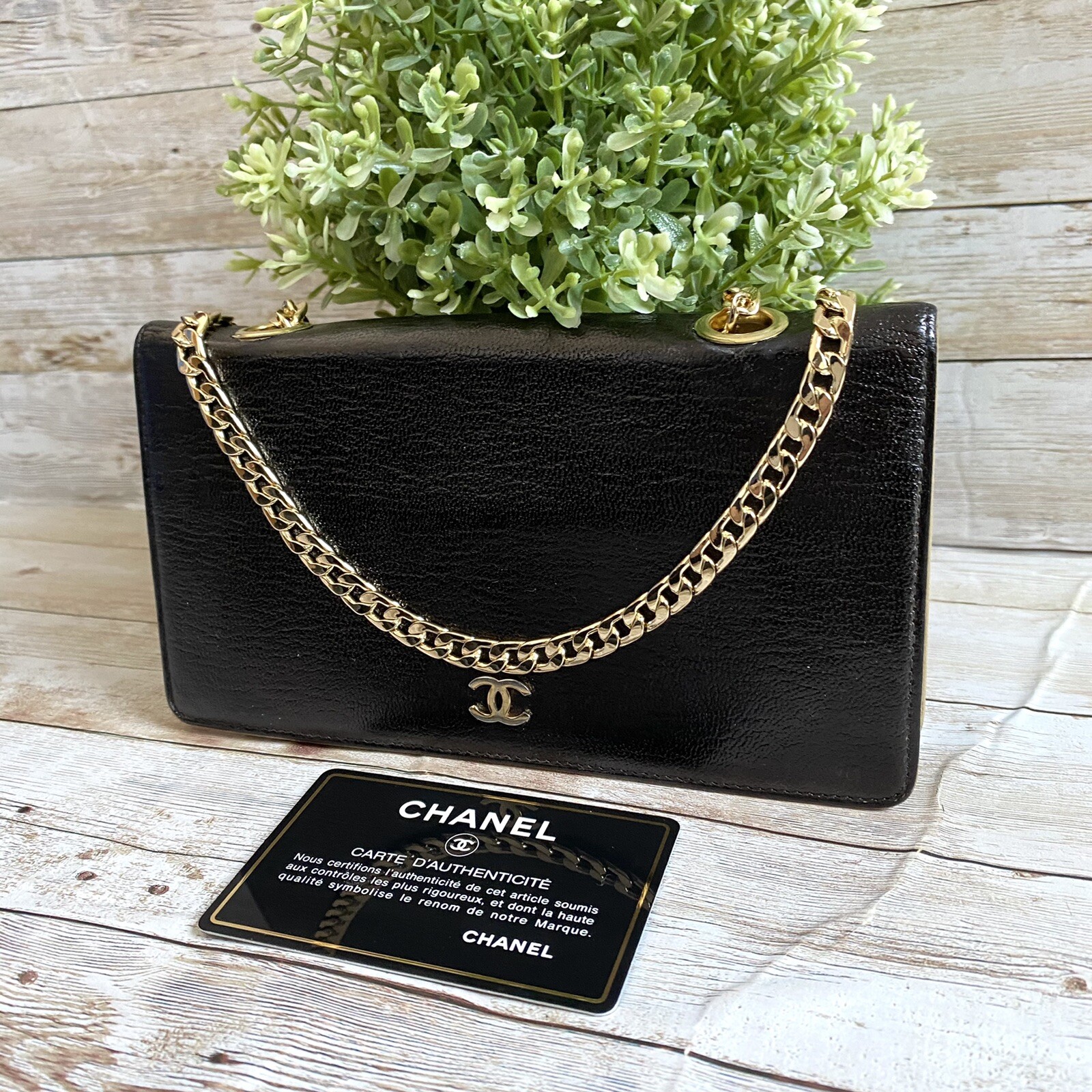 yellow chanel boy bag