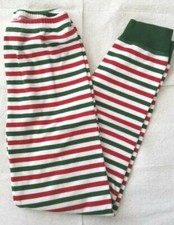 Gymboree Holiday Christmas Red White Green Stripe Pajama Bottoms Sz 10 From 2005