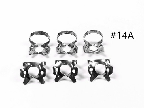 5Pcs Dental Rubber Dam Clamps Endodontic Treament Surgical Instruments Tools - Picture 29 of 43
