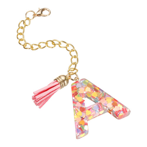 Letter Charm Accessories for Tumbler Cup Name ID, Multicolored(Letter A)