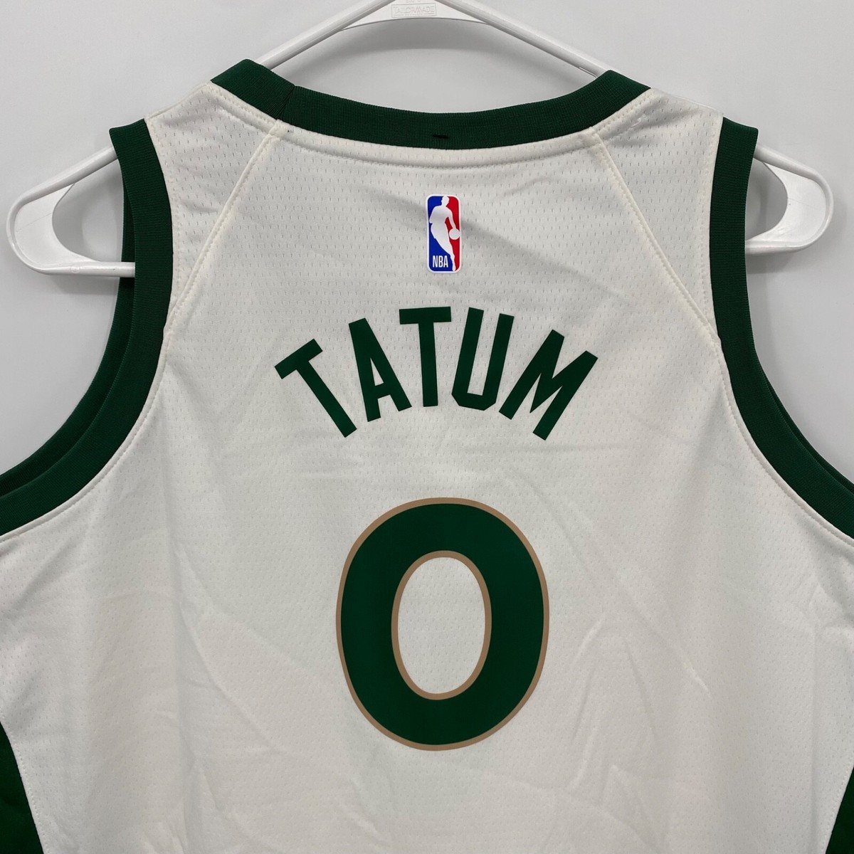 Nike Jayson Tatum #0 Boston Celtics NBA City Edition Jersey White