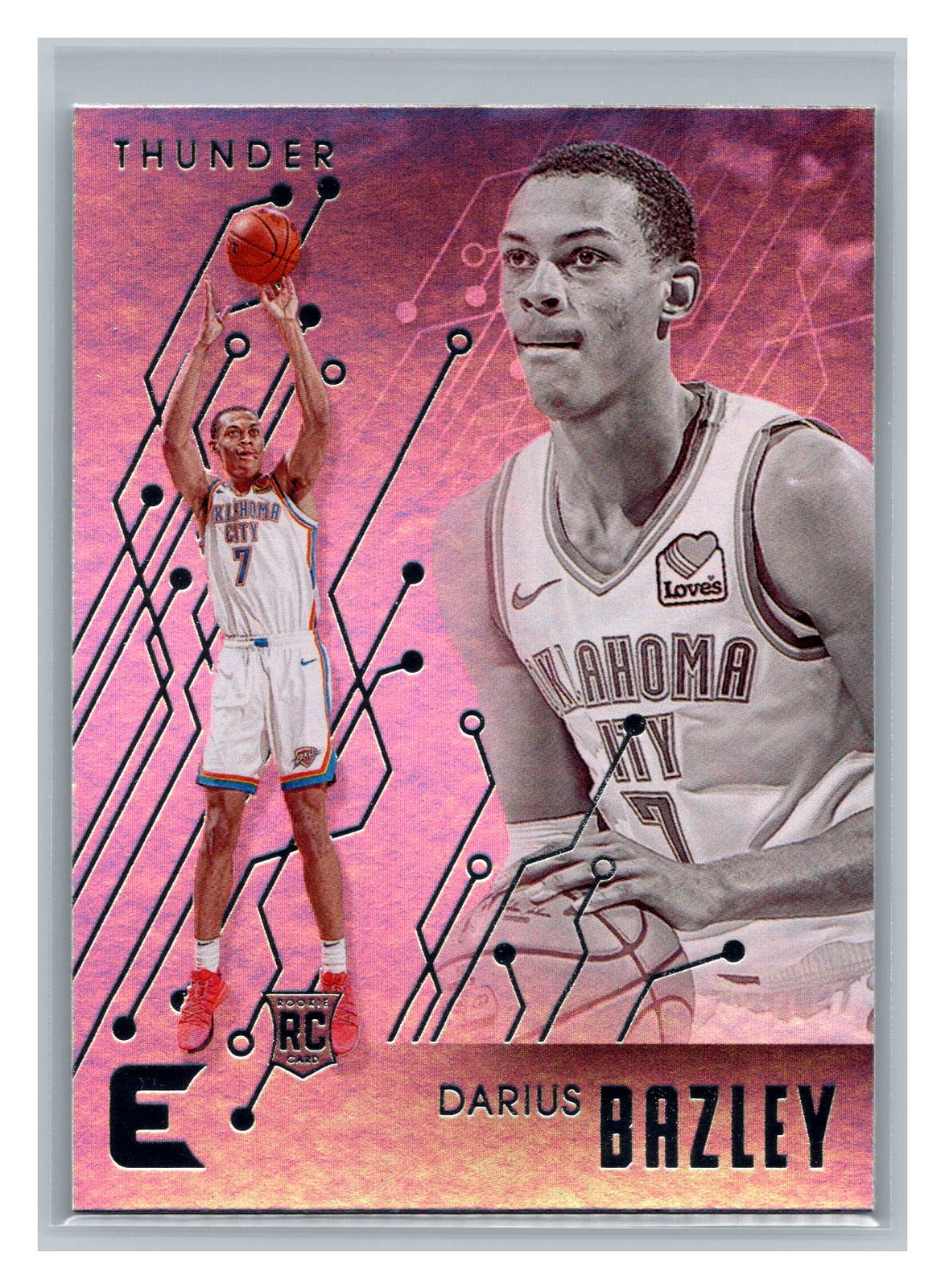 2019-20 Panini Chronicles Darius Bazley #228 Rookie