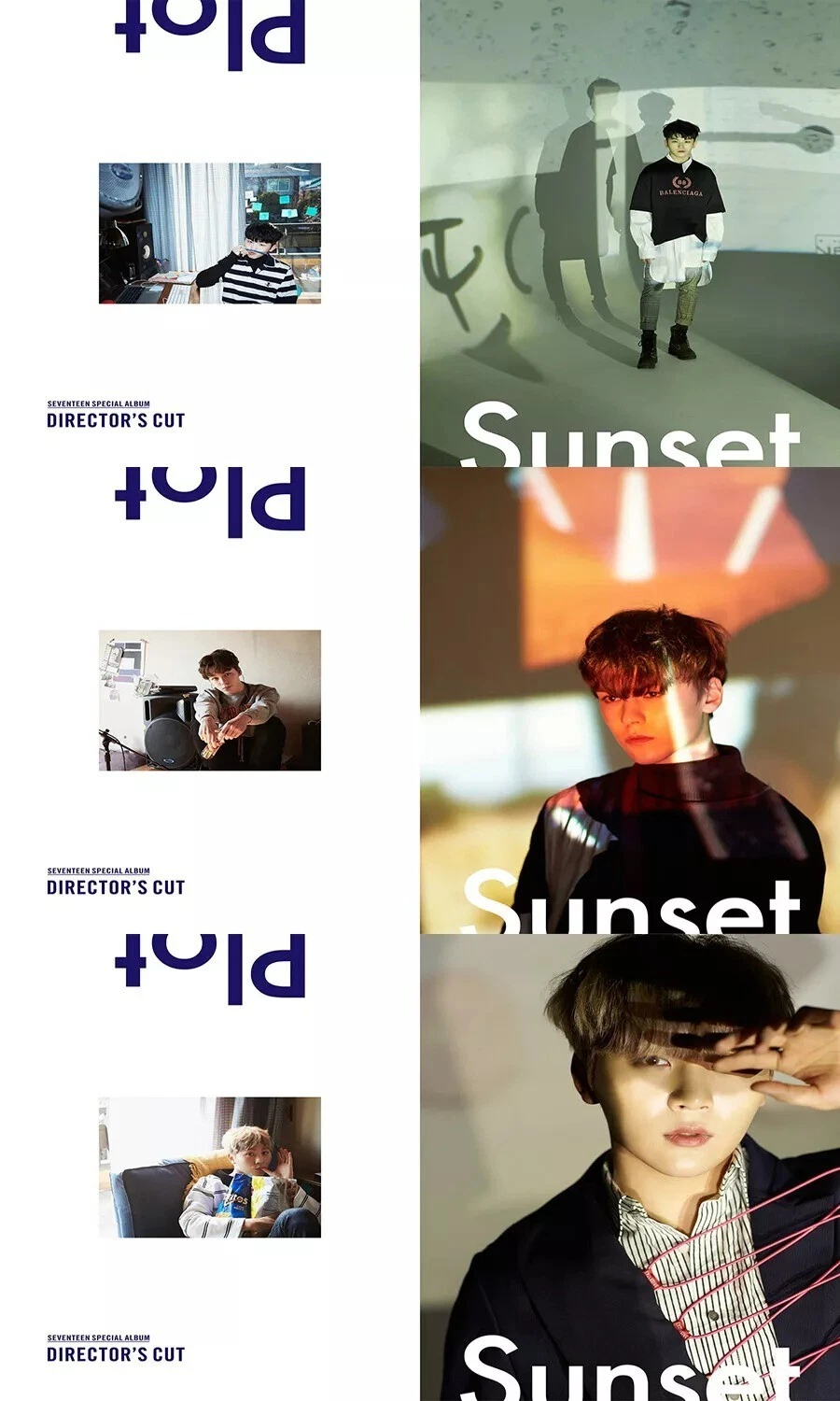 SEVENTEEN [DIRECTOR'S CUT] Special Album KIT Ver/Air-Kit+Chain+32