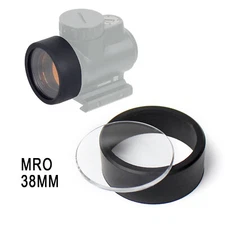 38mm Tactical Red Dot Sight Protector Cover Rubber Len Cap for MRO Red Dot Sight