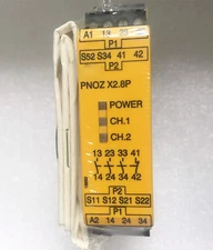 For Pilz PNOZ X2.8P 777301 Safety Relay 24VACDC 3n/o 1n/c