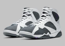 Nike Air Jordan 7 Retro Flint (2021)Size 12 CU9307-100 White Flint Grey Purple