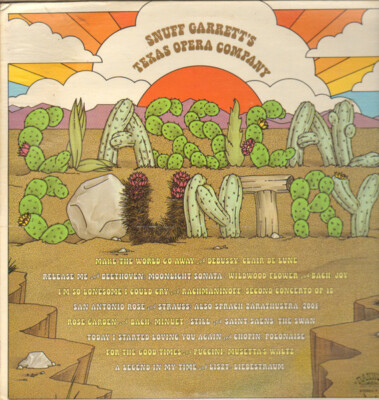LP Snuff Garretts Texas Opera Company Classical Country NEAR MINT Ranwood