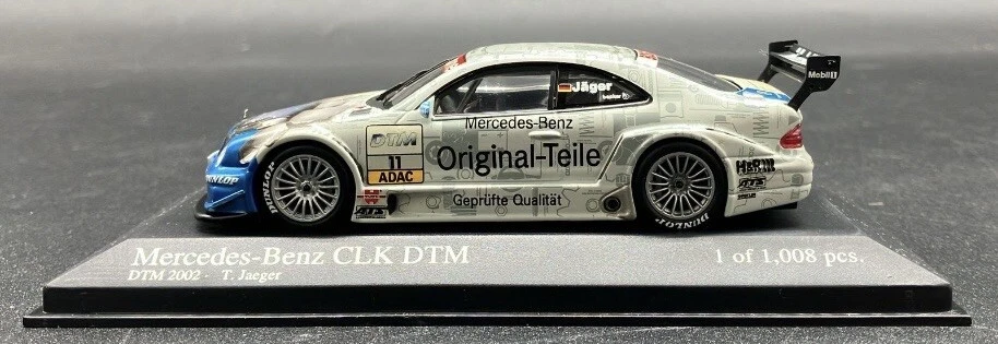 Minichamps 1/43 Mercedes Benz CLK Coupe DTM 2001 Team piezas Jaeger 400023111 Foto 2 de 4