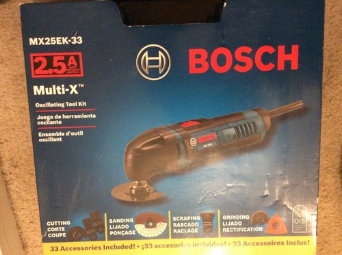 Bosch Multi-X Oscillating Tool Kit 