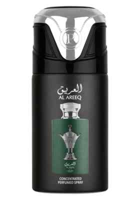 Lattafa Concentrated Perfume Body Spray Deodorant 250mL UAE - Al Areeq Silver