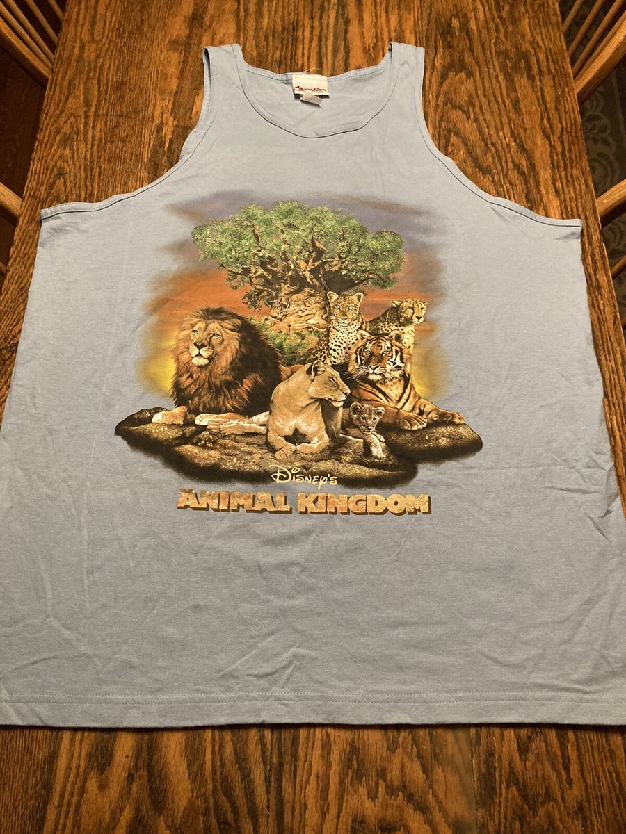 ウォルト・ディズニー・ワールド アニマルキングダム タンクトップ ミッキー VTG Walt Disney World Animal Kingdom Graphic Tank Top 2XL