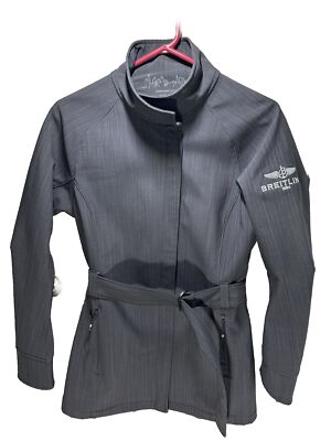 Womens North End Sport Breitling Embroidered Sport Coat Size Medium Full Zip