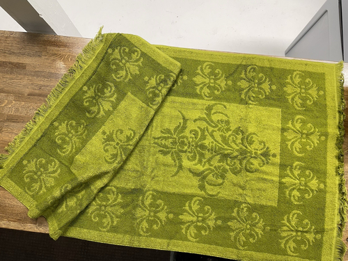 2 Sets Vintage Fieldcrest Olive Green Towel Hand, Finger, Bath, Washcloth - Bild 2 von 12