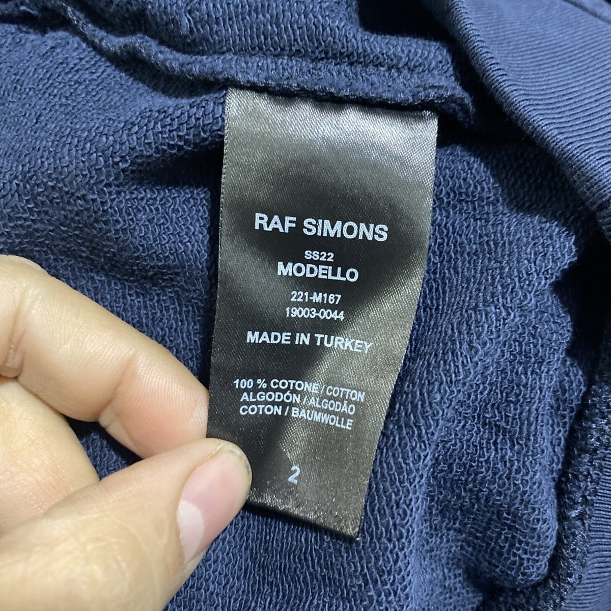 【2】RAF SIMONS Sreapers Destroyed Sweater RAF SIMONS SREAPERS DESTROYED SWEATER Size 2 K | eBay