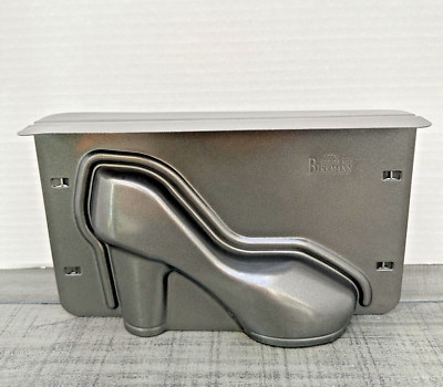 Birkmann Eddingtons Pumps High Heel Schuh Kuchen Schokoladenform Backform offener Karton