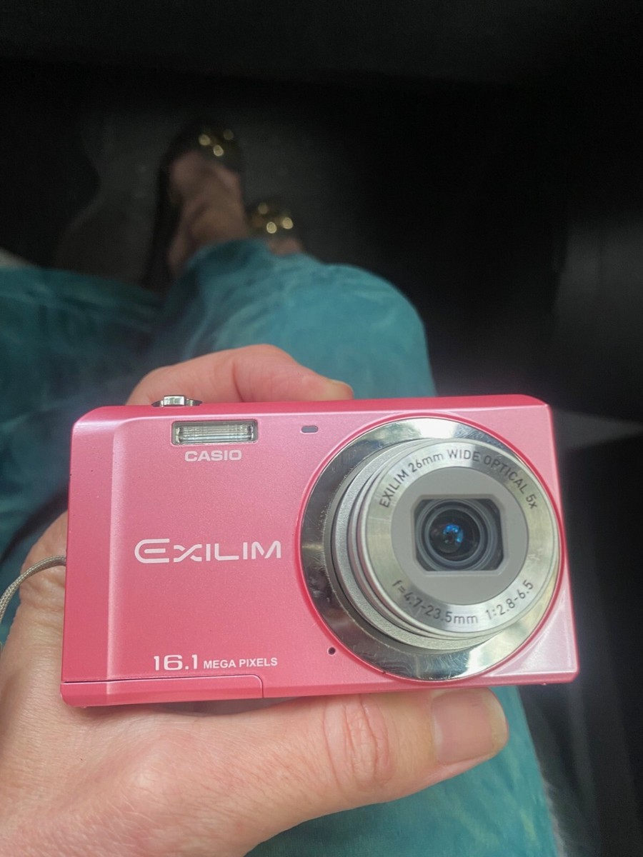 CASIO EXILIM EX-ZS6 Pink 16.1MP Digital Camera with box