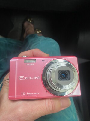 CASIO EXILIM EX-ZS6 デジタルカメラ ピンク 元箱付 動作品 CASIO EXILIM EX-ZS6 Pink 16.1MP Digital Camera with box