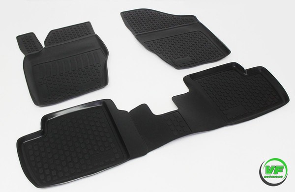 Gummimatten 3D GummifußMatten FüR Citroen C4 2004-2010 TPE 3D-image
