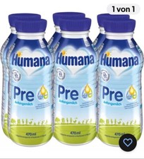 Humana Pre Anfangsmilch trinkfertig 470 ml , NEU MHD 02/25