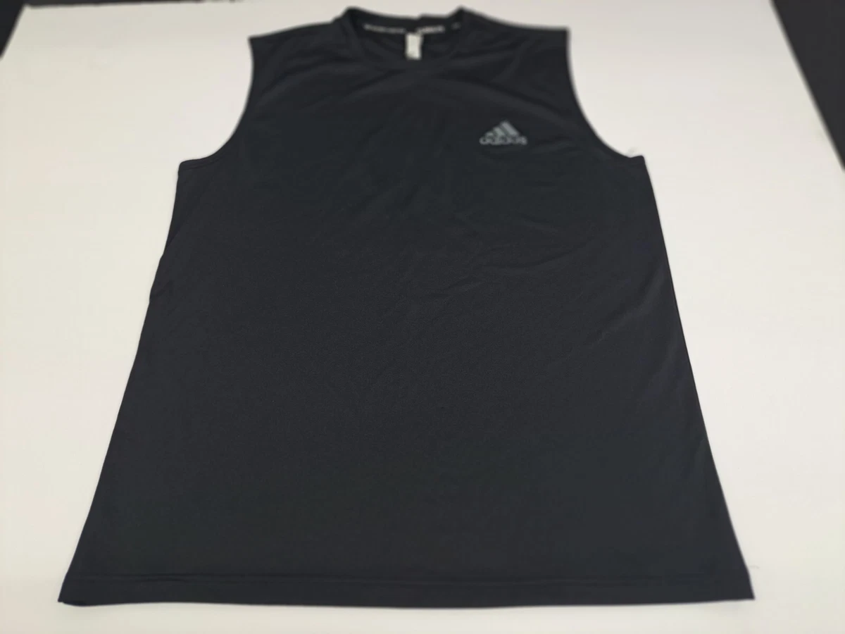 Adidas Climalite Sleeveless Tee Men s Size Large Moisture Wicking