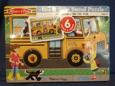 melissa and doug wheels on the bus puzzle