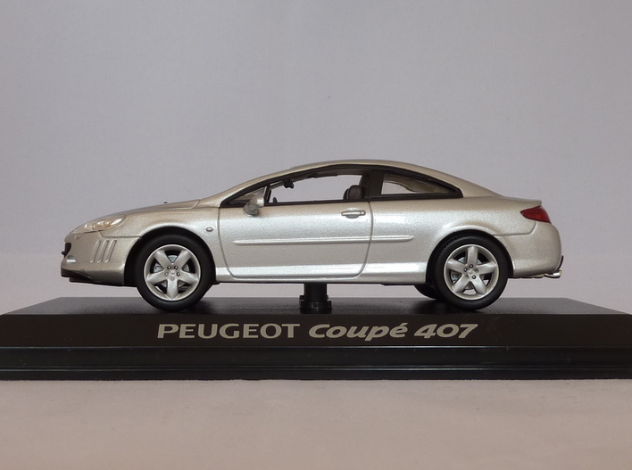 Peugeot 407 coupè silver 1/43 474778 Norev | eBay UK