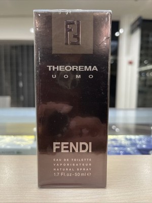 FENDI THEOREMA UOMO Mens 1.7 OZ /50ml EAU DE TOILETTE SPRAY New In Box
