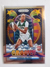 Dominique Malonga 2025 Panini Prizm WNBA RC Groovy Rookie #8 Seattle Storm