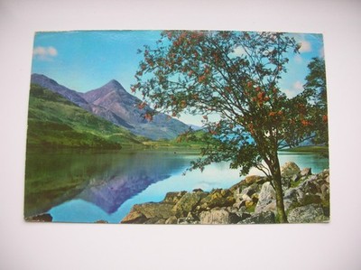 Loch Leven Postkarte, in der Nähe von Ballachulish - Blick auf den Pap von Glencoe. 1970.