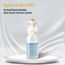 64 Micro Pines Hydra Roller Derma Terapia de la Piel Sistema de Infusión de Suero Automático Derma