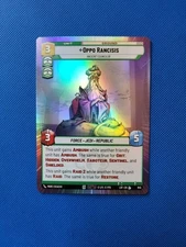 Star Wars Unlimited: Oppo Rancisis -  Hyperspace Foil - Legendary - LOF #845