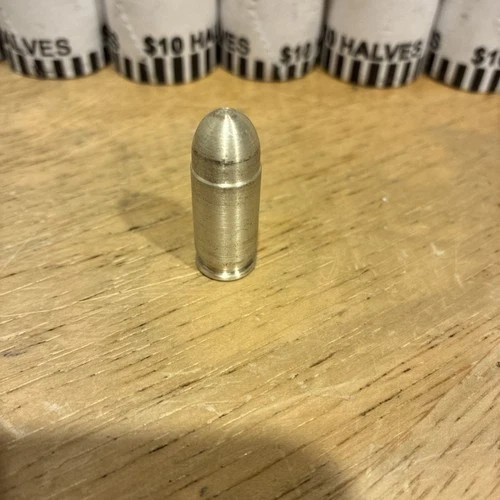 Silver Bullet 1oz And 5 Gram Silver Gun.