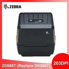 Zebra ZD888T USB Desktop Thermal Transfer Label Printer 203DPI Replace GK888T