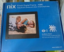 Nix Advance 8 inch Widescreen Digital Photo and HD Video Frame - X08G