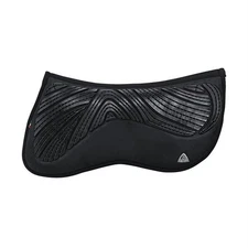 Acavallo Gel & Memory Foam Half Pad - Black (AC210) 
