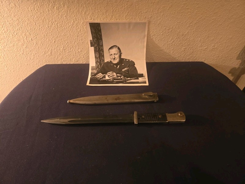 WWII K98 Bayonet Knife  With matching Numbers SHEATH 