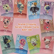 Animal Crossing Series 3 Amiibo Cards AUTHENTIC MINT CONDITION UNUSED Various
