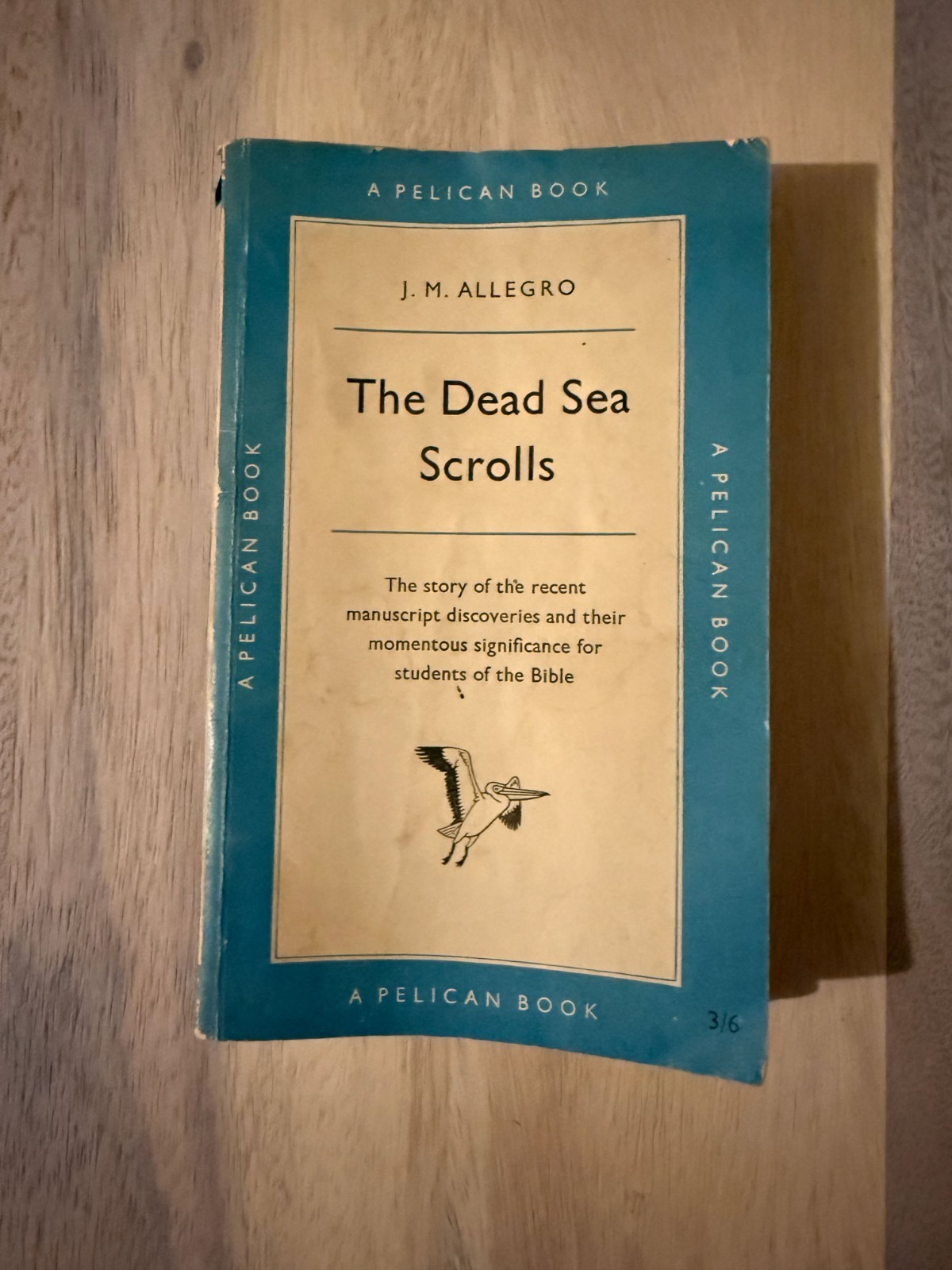 Dead Sea Scrolls by J. M. Allegro (Paperback, 1956)