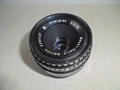 🔰 Meyer-Optik Gorlitz Domiplan 50mm F2.8 camera Lens Exakta KE