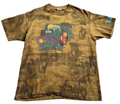 VTG 1993 National Zoo T Shirt XL Washington DC Sneaky Tees Single Stitch USA