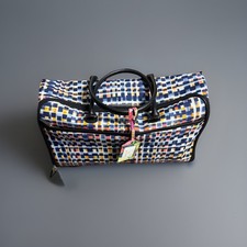 Vera Bradley Iconic Abstract Convertible Garment Travel Weekender Duffel Bag