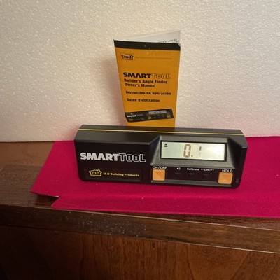 M-D Building Product Working SMART-TOOL  Digital Level Angle Finder Instructions