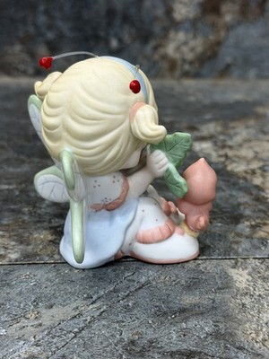Precious Moments ( #121034 )  Wish You A Berry Happy Holly-Day  RARE