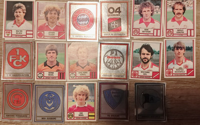 Panini Fussball 82 Einzeln Sticker aussuchen Bundesliga  Saison 1981 1982